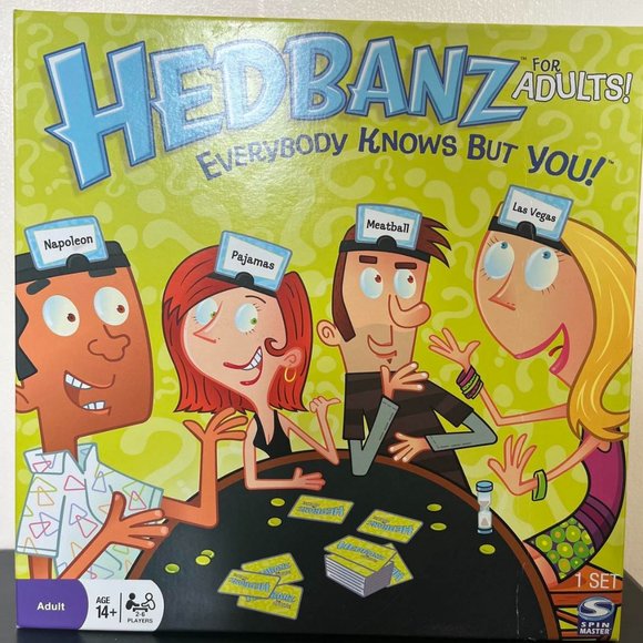 Spin Master Games Hedbanz For Adults Party Board Game Ages 4 26